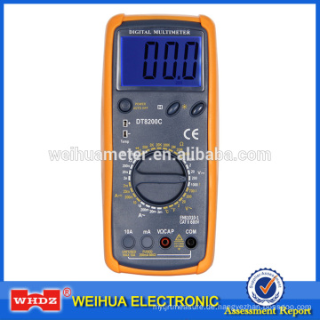 Hochpräziser Digital-Multimeter DT8200C mit Temperaturkapazitätstest